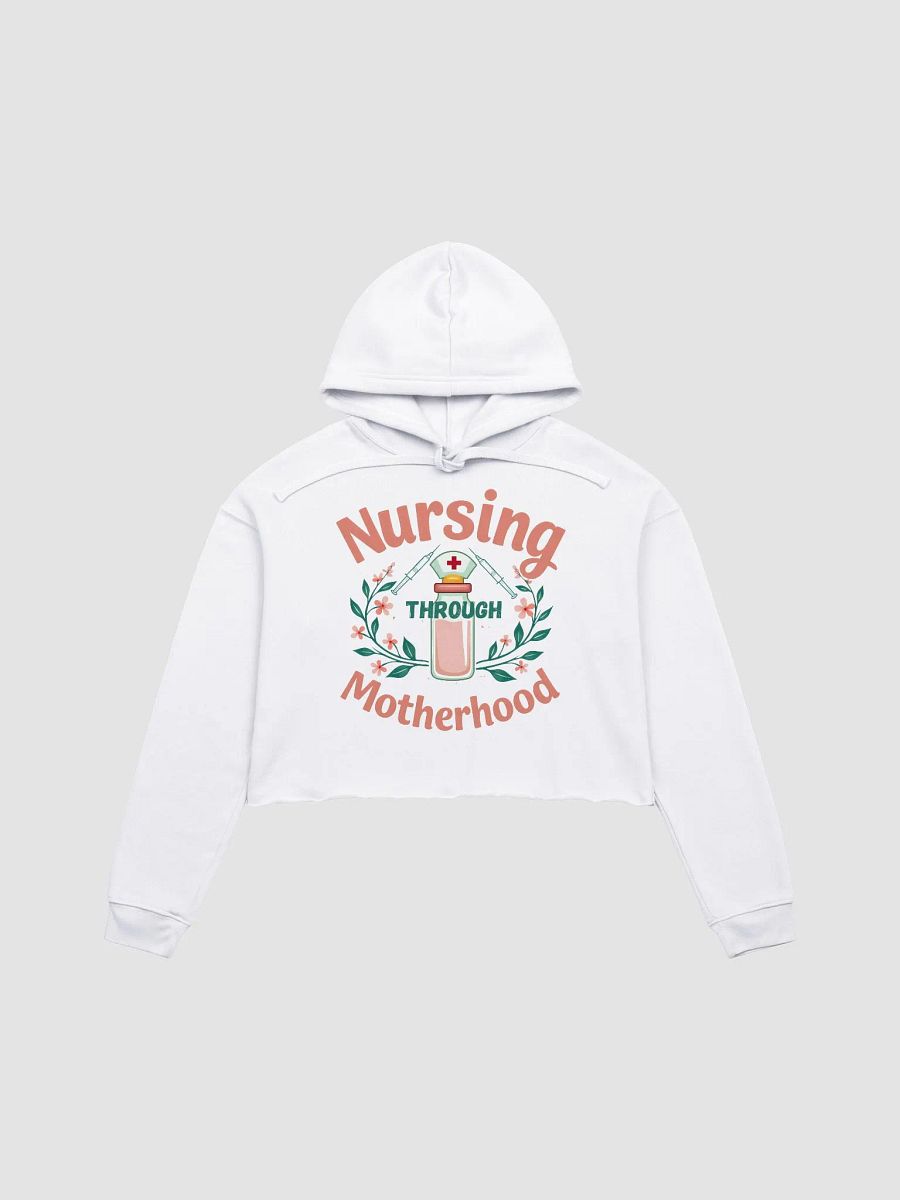 Nurse's Cap Floral Baby Bottle Hoodie product image (1)