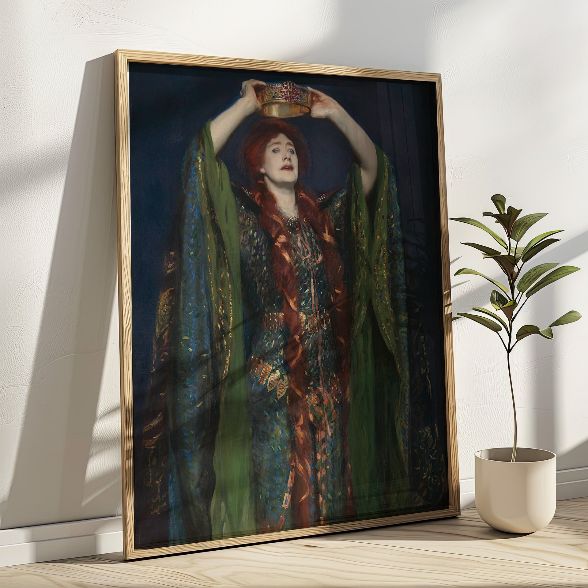 Yellow& Emerald Green Vintage Gallery Wall Set of 9 DIGITAL Prints product image (10)