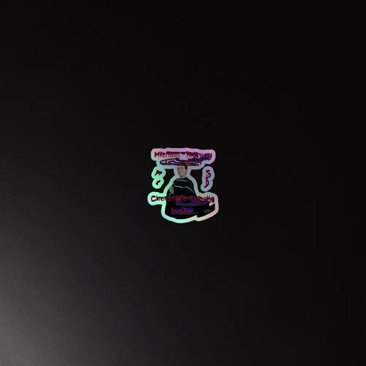 Michael Toomey As Chocolate Charlie 00 - Kiss-Cut Holographic Sticker product image (2)