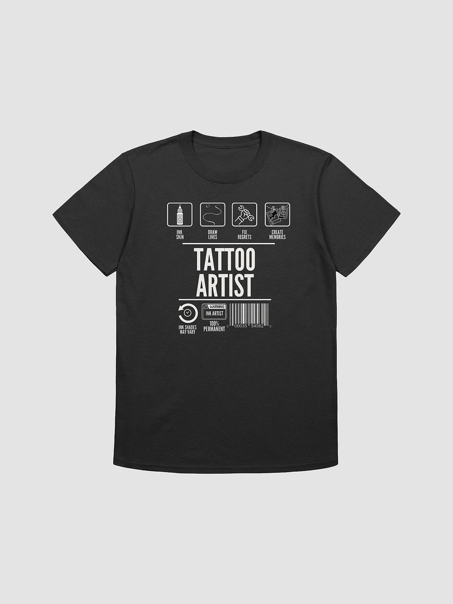 Tattoo Artist Label T-Shirt product image (1)