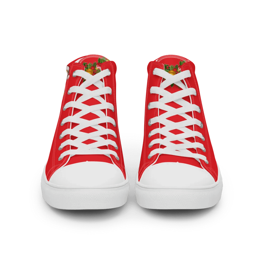 Santa Claus Retro High Tops Women Shoes product image (8)