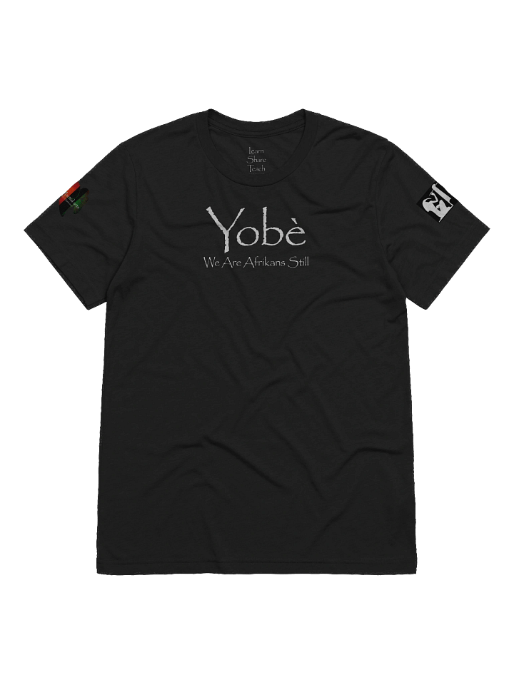 Yobè Afrakan Spirituality & Kambatives Official Shirt product image (1)