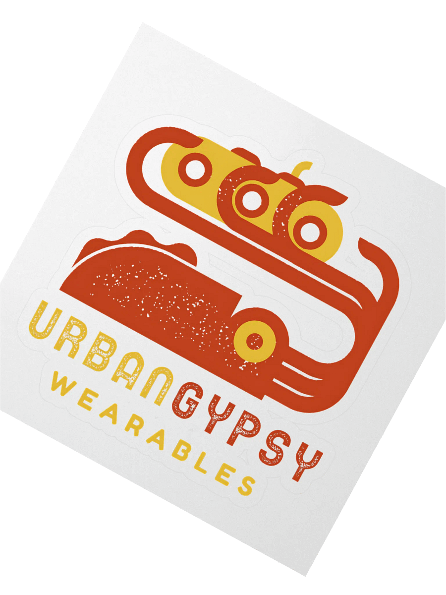 Yellow Submarine and Squid Urban Gypsy Kiss Cut Sticker product image (2)