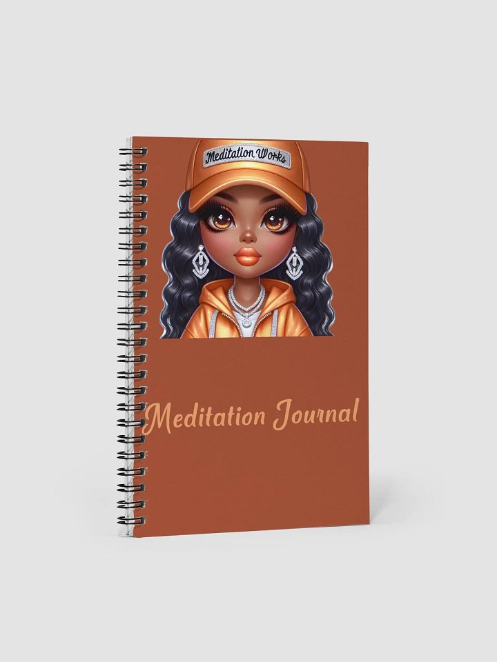 Tranquil Thoughts Meditation Spiral Notebook product image (1)
