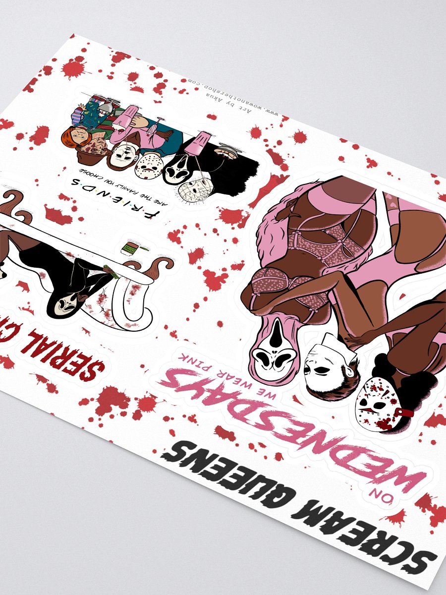 Scream Queens Sticker Sheet product image (2)
