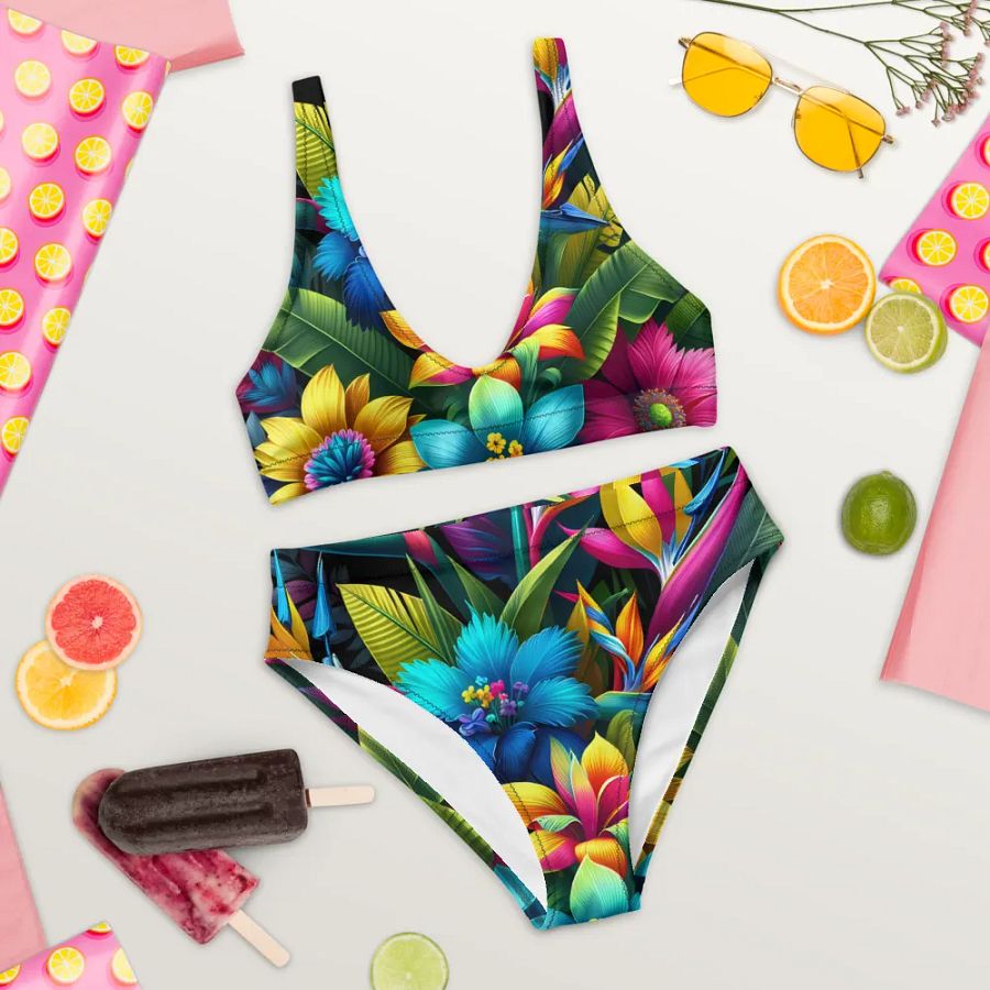Vibrant Tropical Paradise Bikini product image (10)