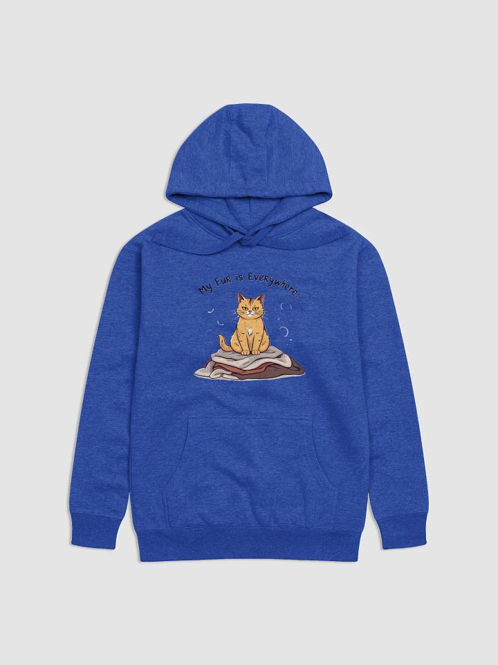 My Fur is Everywhere Cat Design Unisex Hoodie product image (8)