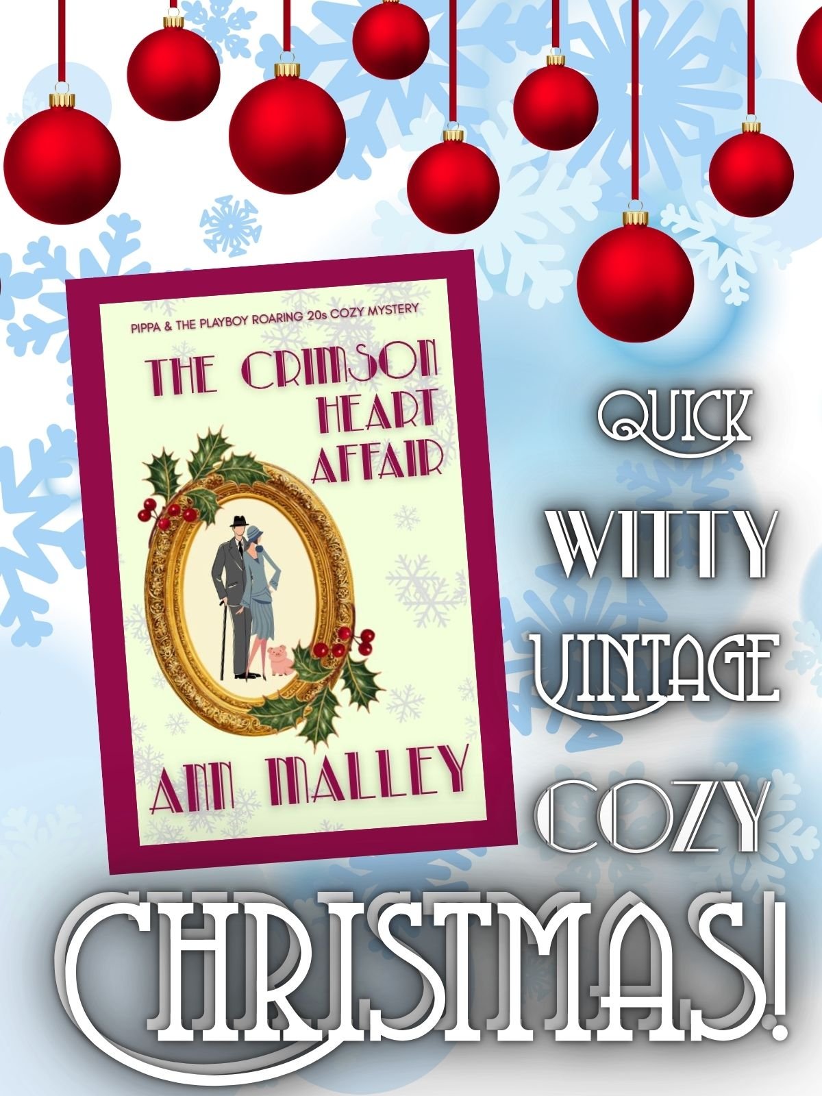 The Crimson Heart Affair: Pippa & the Playboy Roaring 20's Cozy Mystery Short Read product image (1)