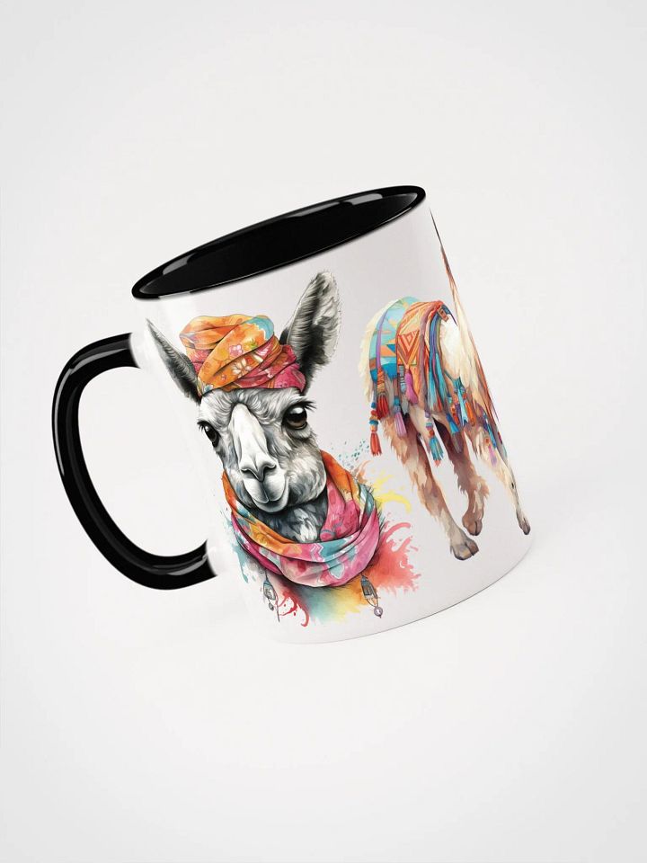 Vibrant Llama Trio Accent Mug product image (2)
