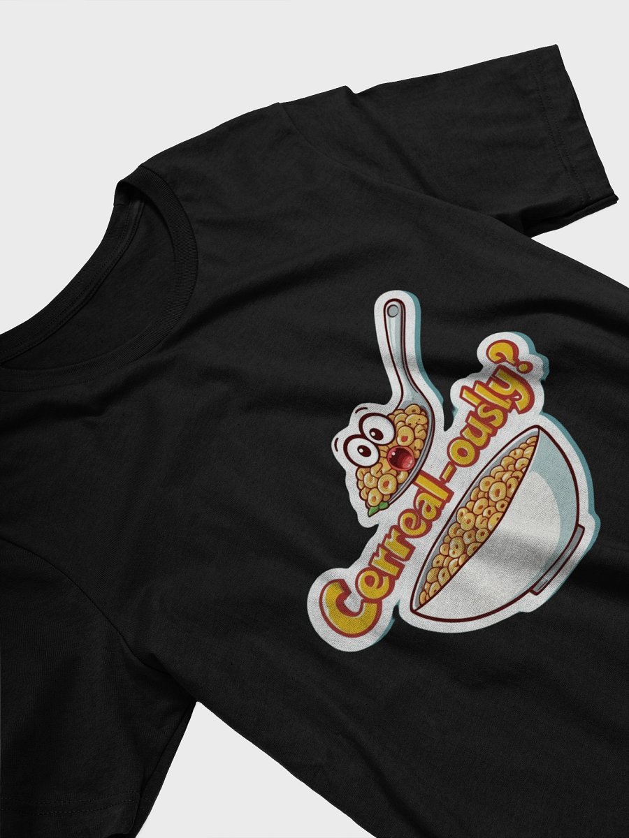 Cerreal-ously? Cartoon Cereal T-Shirt product image (22)