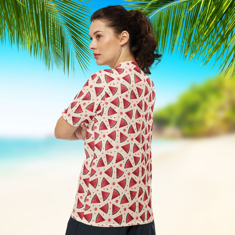 Hello Weekend Watermelon All Over Print Jersey Top product image (5)