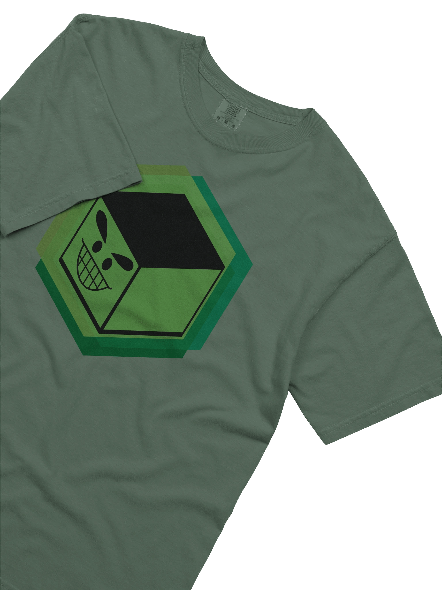 legally distinct cube man tee - leaf product image (5)