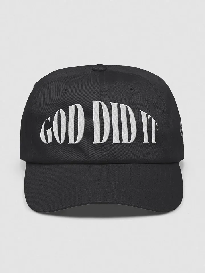 "GOD DID IT" Dad Hat product image (1)