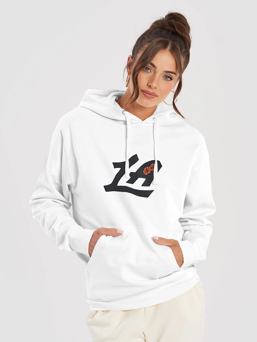 LA Basketball Pattern Midweight Hoodie product image (5)