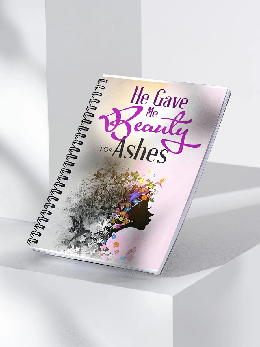 Beauty for Ashes Spiral Notebook product image (3)