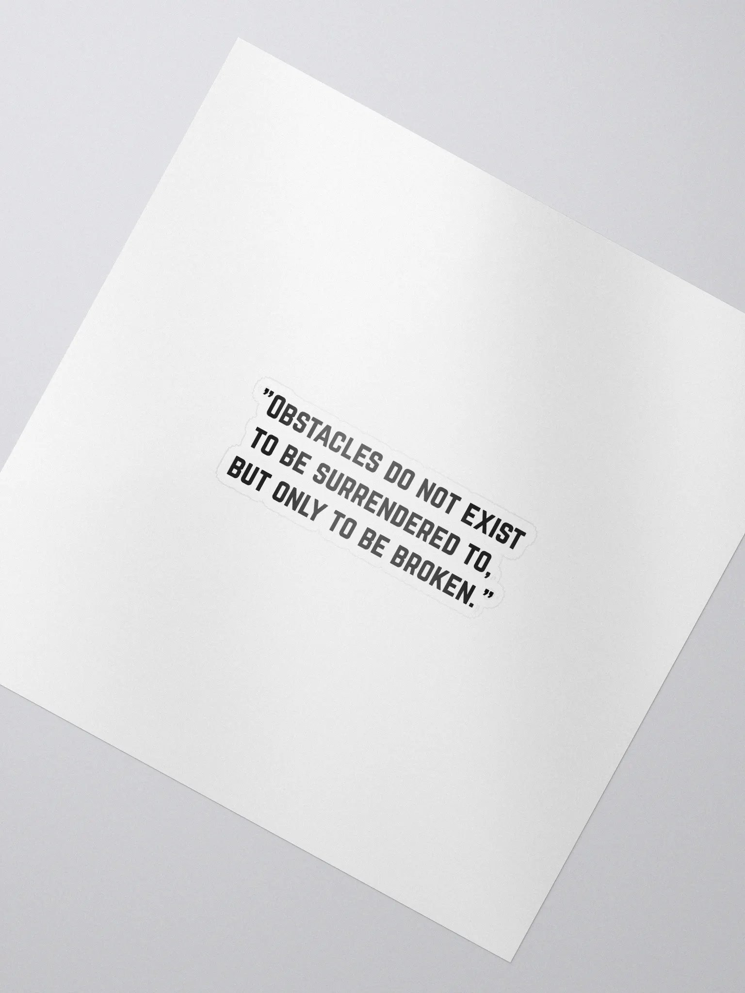 Motivational Quote Stickered product image (2)