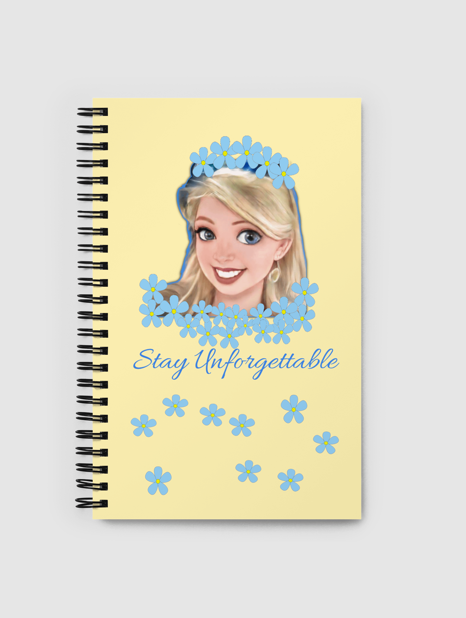 Stay Unforgettable Spiral notebook product image (1)