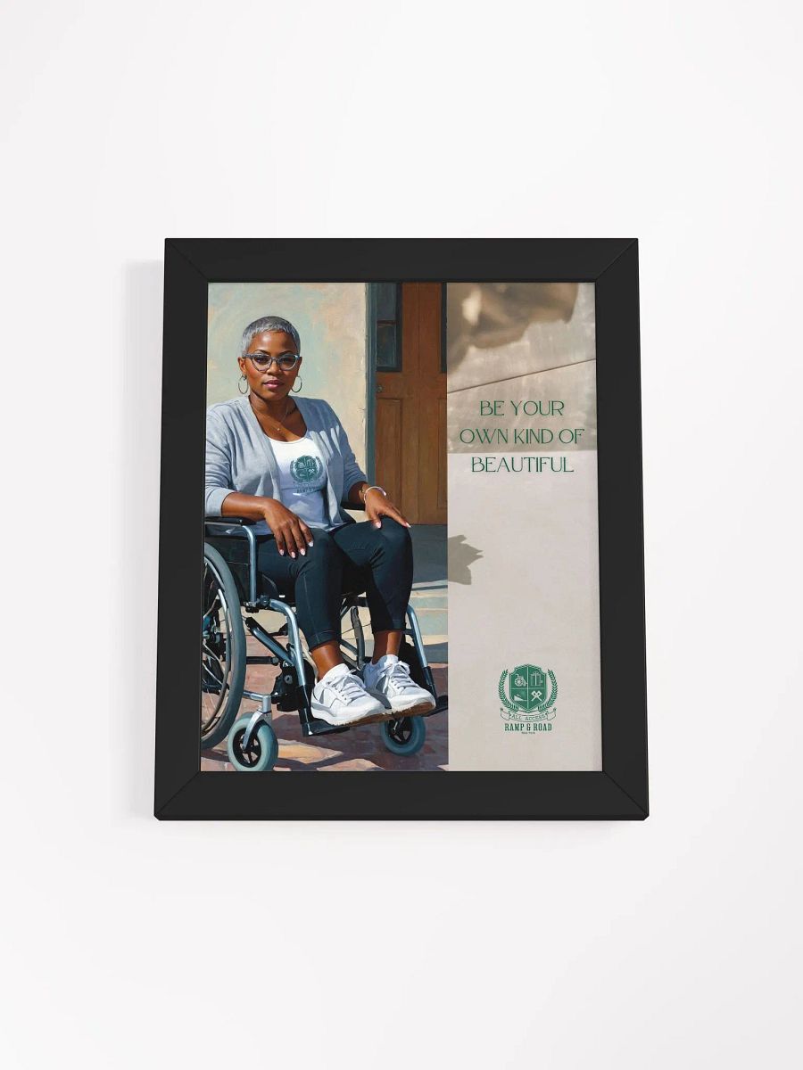 Be Your Own Kind of Beautiful Eco-Framed Matte Art Print product image (15)