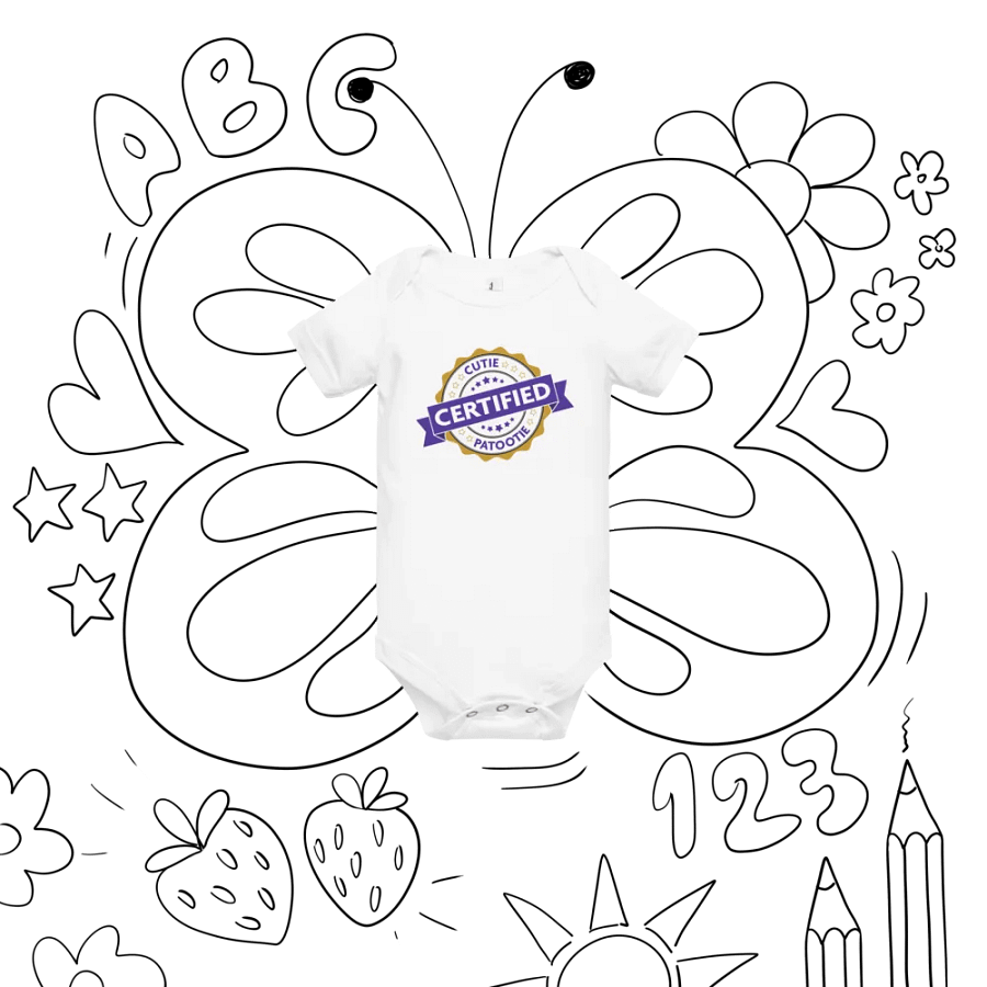Certified Cutie Patootie Baby One Piece product image (8)
