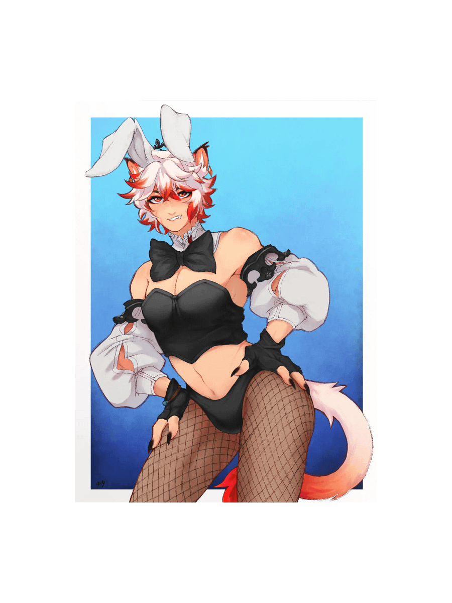 Mikestrosity Bunny Suit Print product image (1)