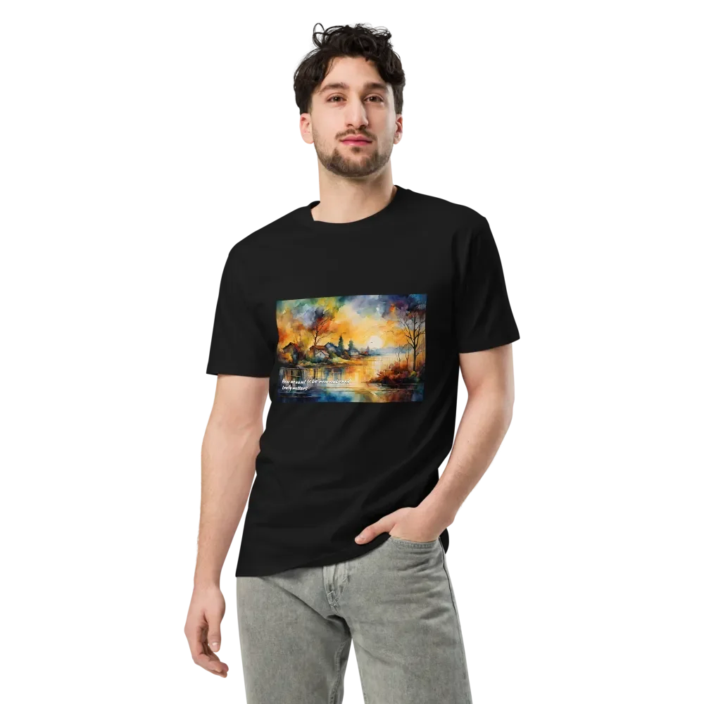 Sunset Serenity by the Lake T-Shirt product image (4)
