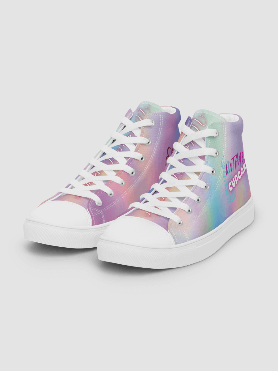 [CuppyCake] Women's High Top Canvas Shoes AOP AOP2003 product image (9)