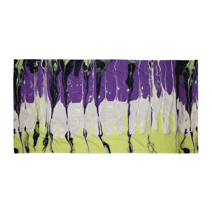 Pride Month Non Binary Flag Pouring art product image (1)