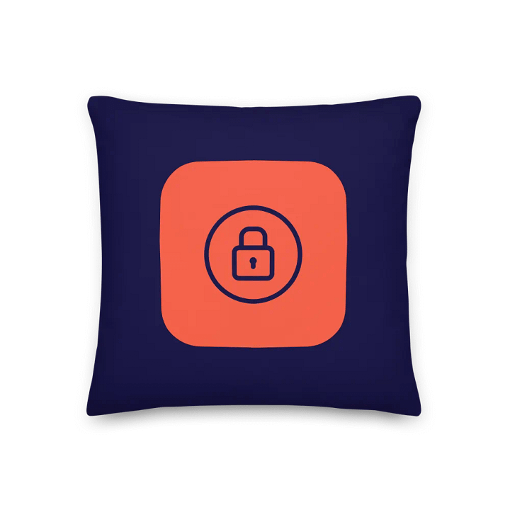 Lock / Unlock Icon Pillow product image (1)