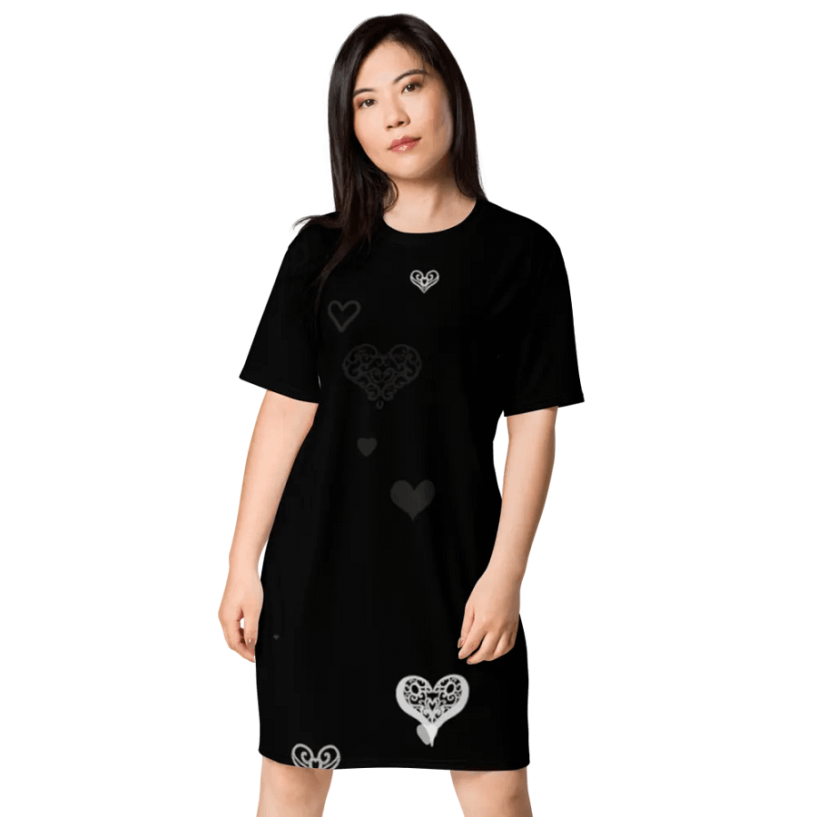 Heart T-Shirt Dress product image (1)
