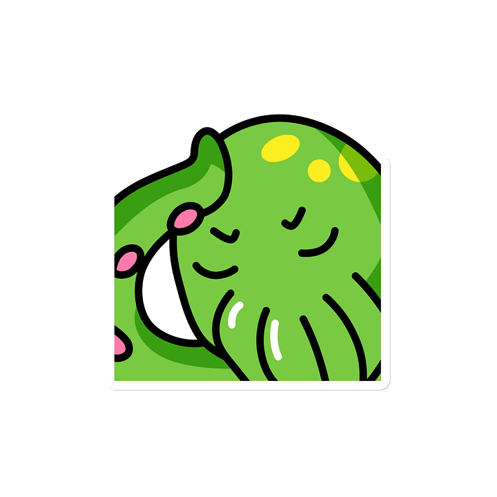 Cthulhu Face Palm Emote Magnet product image (2)