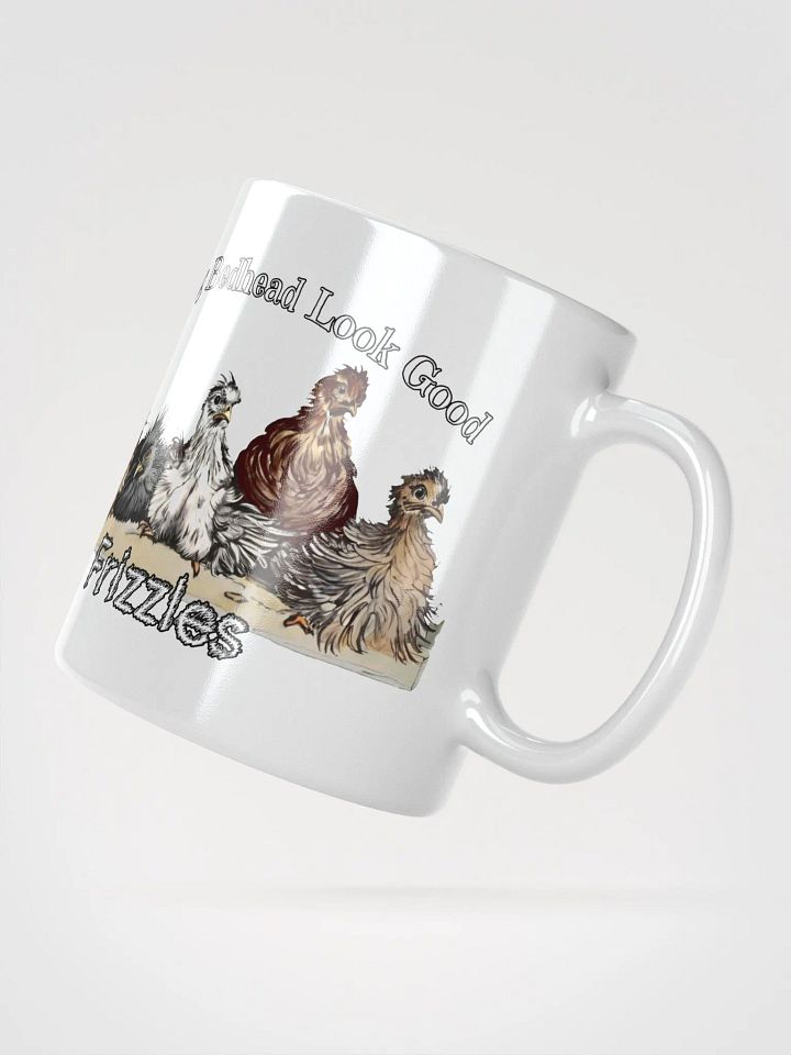 Making Bedhead Look Good | Glossy White Mug product image (4)