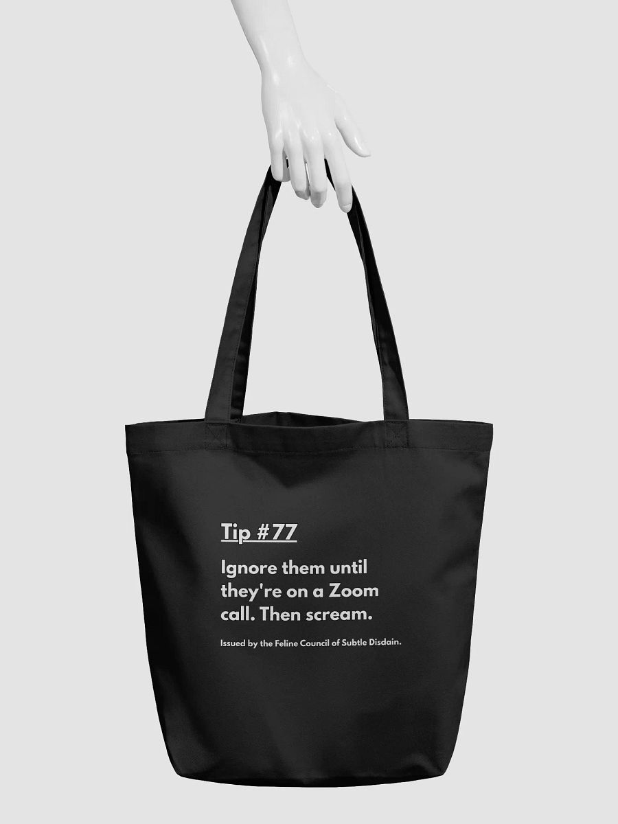 #77 Passive Aggressive Tips from Your Cat – Wait for Zoom. Then Scream. | Volume 1 product image (3)