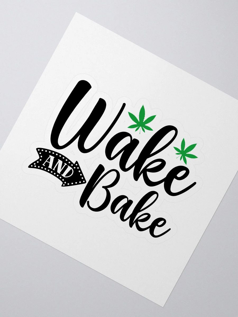 'Wake & Bake' Stickers product image (3)