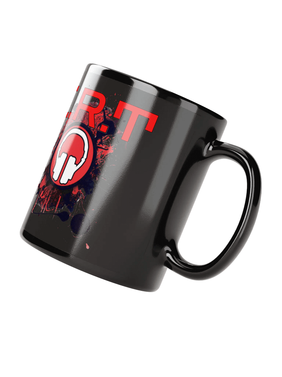 C.R.T Paint Splatter Mug Black (11oz or 15oz) product image (2)