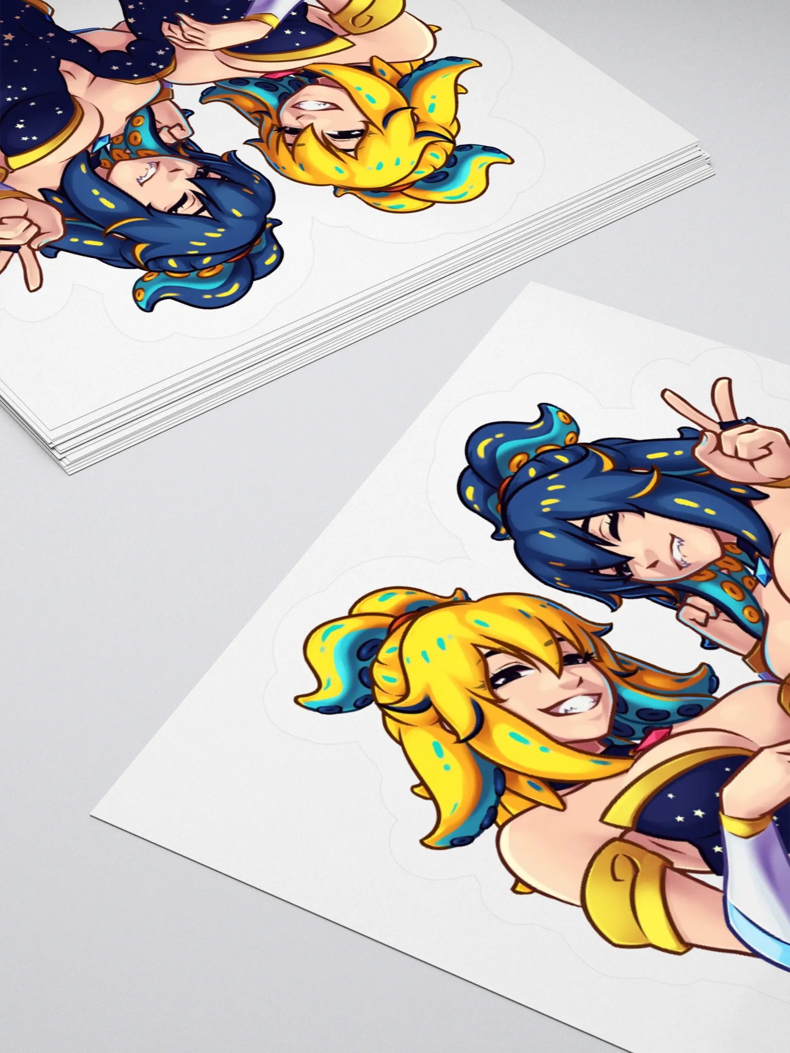 Otako "Double Trouble" Sticker (No BG) product image (4)