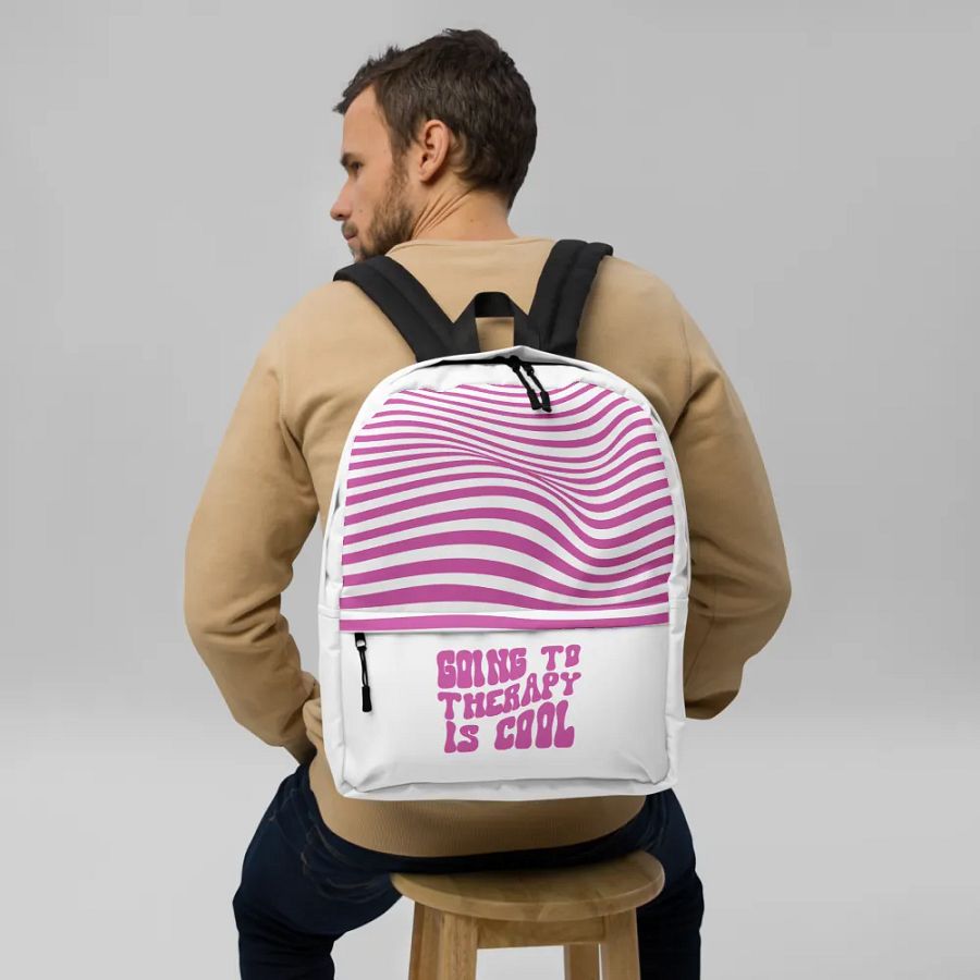 Therapy is Cool Backpack product image (9)