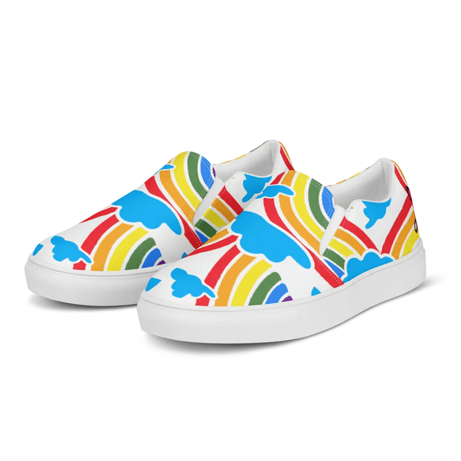 Rainbow Dream Women's Slip-On Shoes product image (3)