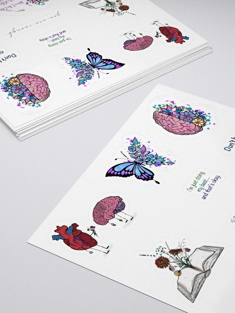 Mind Health Matters Sticker Pack product image (4)