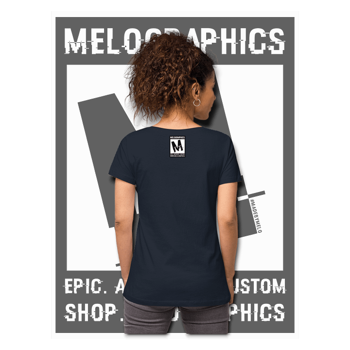 Floral Flyer - Classic Women's V-Neck T-Shirt | #MadeByMELO product image (2)