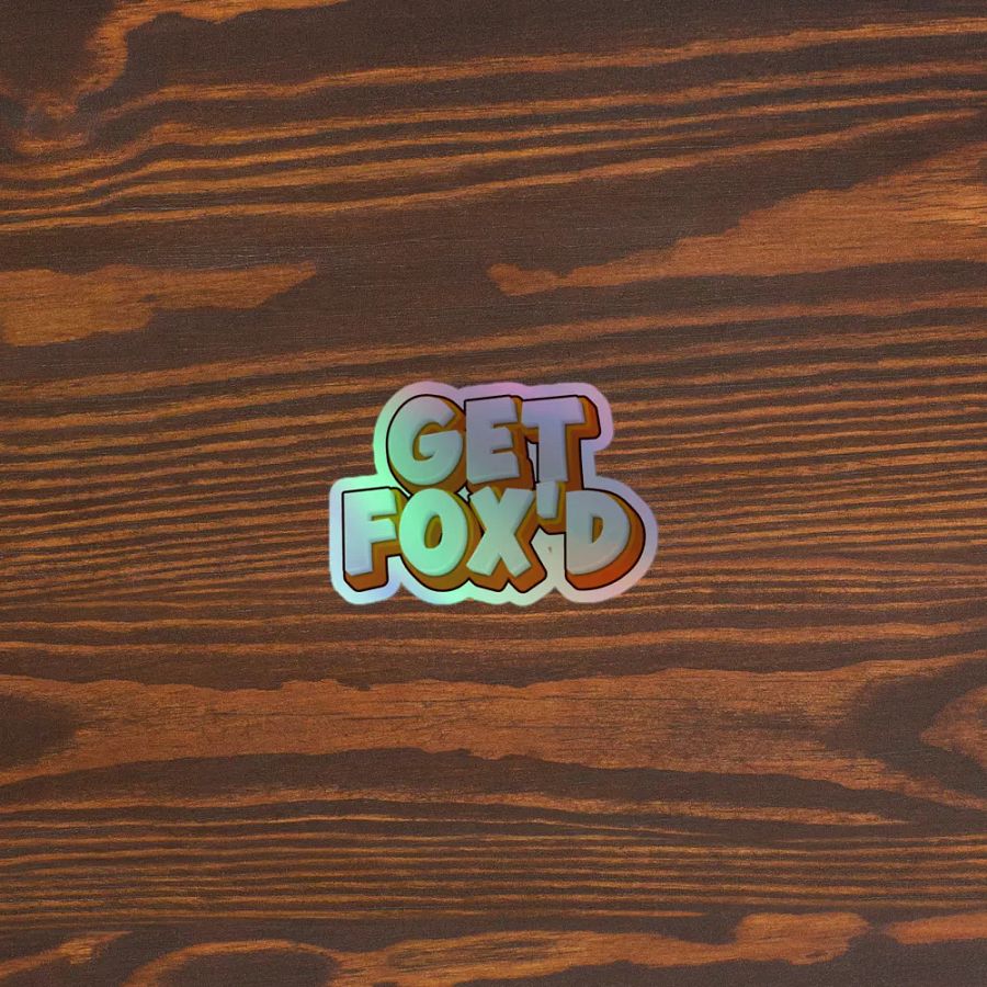 Foxie GetFox'dSticker product image (5)
