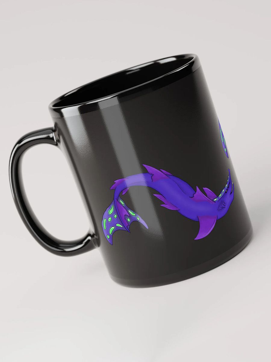 Goblin Shark (Black Glossy Mugs) product image (5)