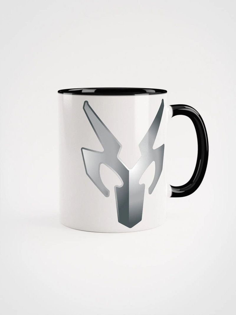 White/Black Coffee Mug with Logo