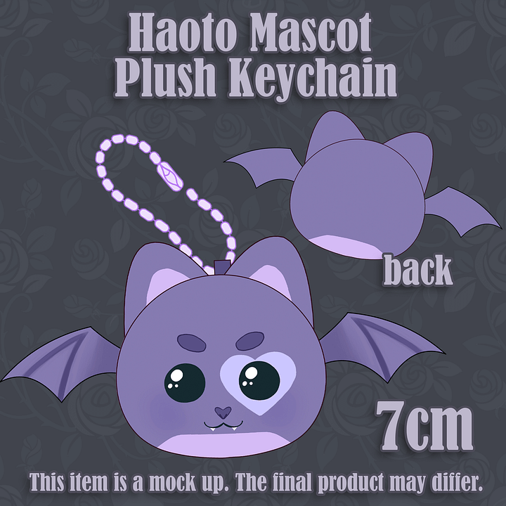 Haoto Birthday Plushie Mascot Keychain [PREORDER] product image (1)