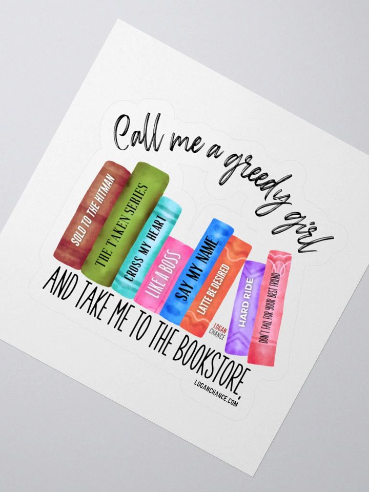 Greedy Girl Sticker product image (2)