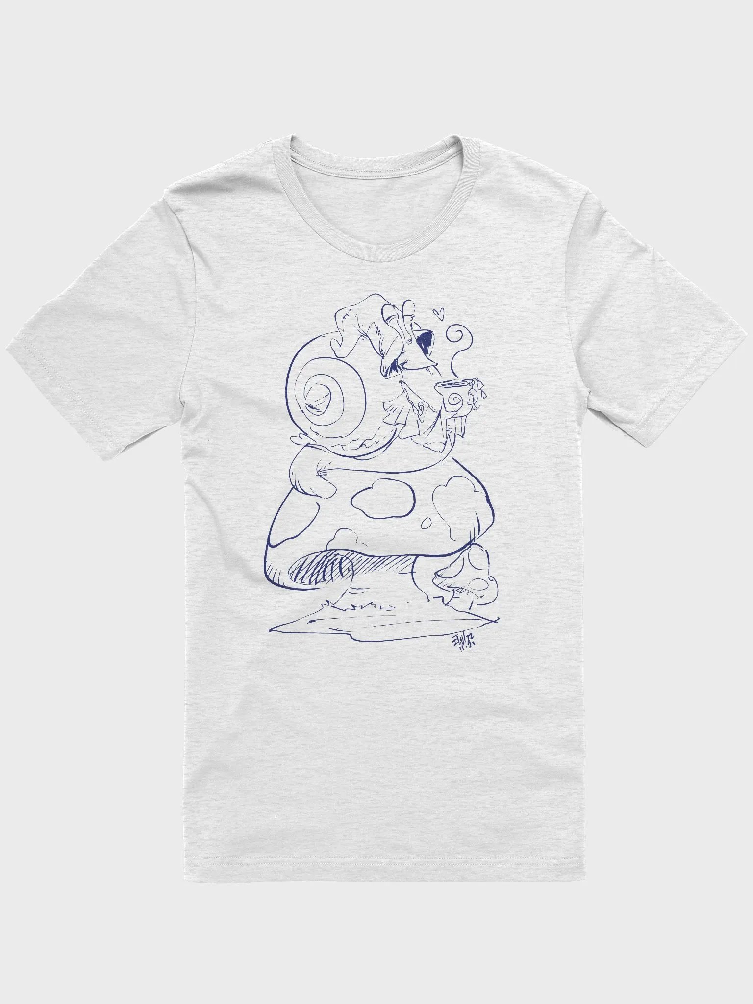 Snail Wizard Line Print Tee product image (1)