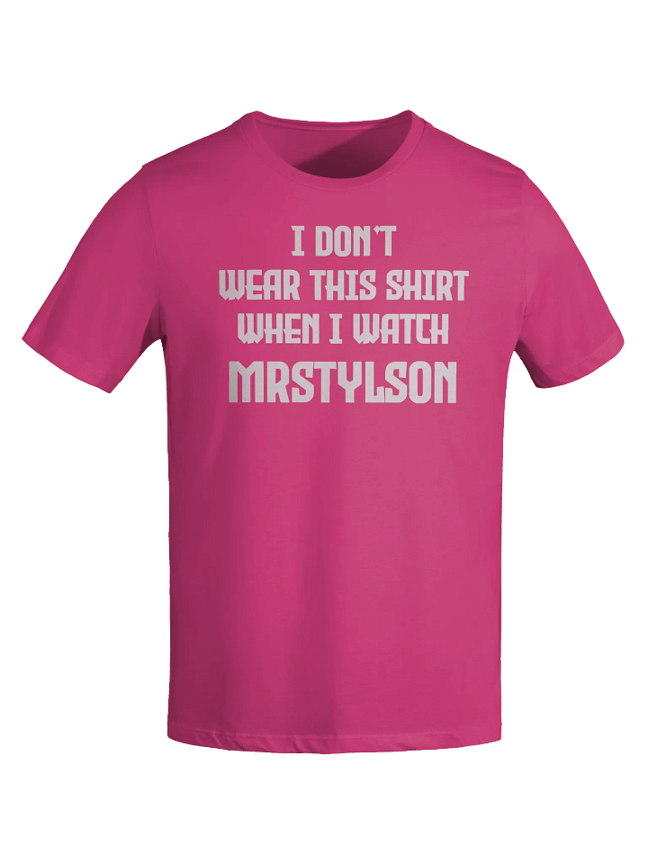 I Don't Wear This Women's T-Shirt (White Text) product image (49)