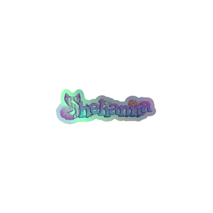 Whimsical Shelia Holographic Sticker Sheet product image (1)