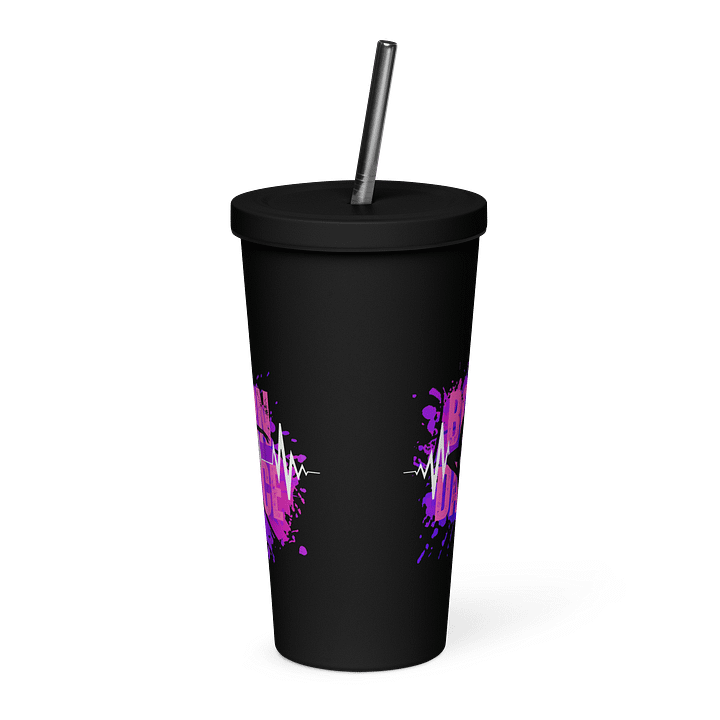 Born to Dance Vibrant Beats Her Silhouette Insulated Tumbler product image (1)