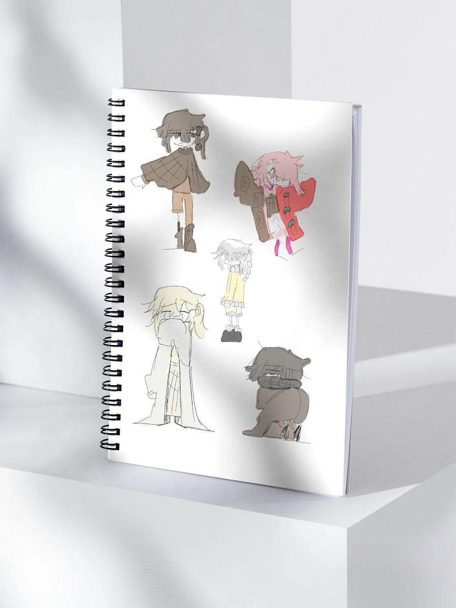 365!! daily character dictionary note book chocolate product image (4)