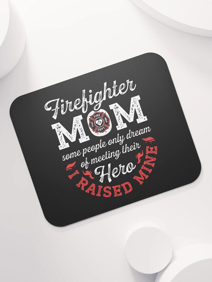 Firefighter Mom - Mouse Pad product image (7)